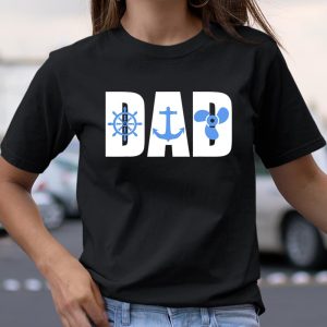 Mens Boating Dad Nautical Father T Shirt Itees Global 2