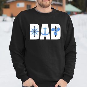 Mens Boating Dad Nautical Father T Shirt Itees Global 3