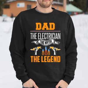 Mens Electrician Dad Shirt Funny Father Electrician Quote Gift T Shirt Itees Global 3
