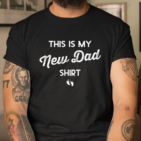 Mens First Time Father Gifts Expecting This Is My New Dad T Shirt  Itees Global