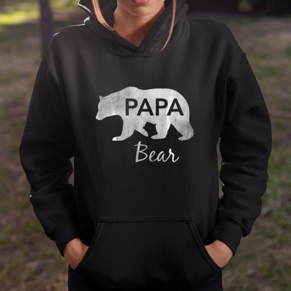 Mens Papa Bear Great Gift For Dad Father Grandpa T Shirt  Itees Global