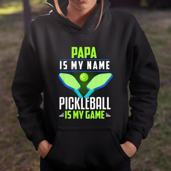 Mens Pickleball Dad Shirt Father Pickleball Gift Funny Papa T Shirt  Itees Global