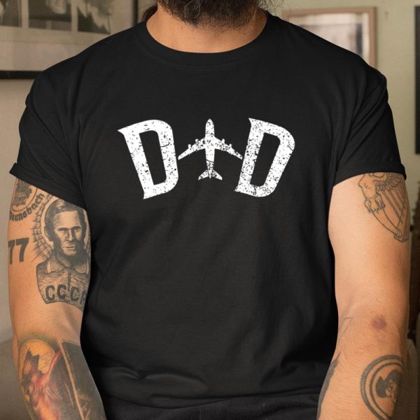 Mens Pilot Dad Airplane Couple Family Father Matching T Shirt  Itees Global