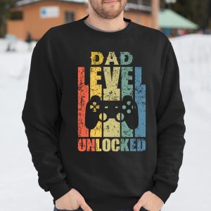 Mens Pregnancy Announcement Dad Level Unlocked Soon To Be Father Premium T Shirt Itees Global 3