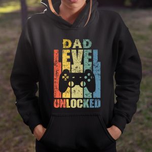 Mens Pregnancy Announcement Dad Level Unlocked Soon To Be Father Premium T Shirt Itees Global 4