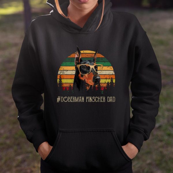 Mens Retro Vintage Doberman Pinscher Dad Tshirt Dog Lover Gifts.RGSJTZUJCZ T Shirt  Itees Global