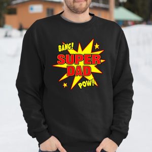 Mens Super Dad Super Hero Power Father New Daddy Father s Day T Shirt Itees Global 3