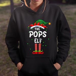 Mens The Pops Elf Family Matching Group Papa Dad Christmas Pajama T Shirt Itees Global 4