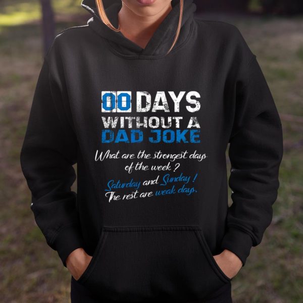 Mens Zero Days Without A Dad Joke Father s Funny Memes Collection T Shirt  Itees Global