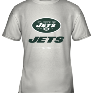 Men’s new york jets NFL Pro Line Black Team Lockup Youth T-Shirt –