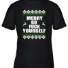 Merry Go Fuck Yourself Christmas Youth T-Shirt –