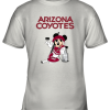 Mickey Arizona Coyotes With The Stanley Cup Hockey NHL Youth T-Shirt –