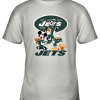 Mickey Donald Goofy The Three New York Jets Football Youth T-Shirt –