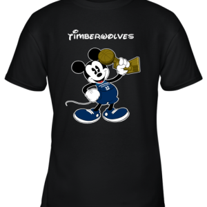 Mickey Minnesota Timberwolves Youth T-Shirt –