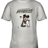 Mickey Pittsburgh Penguins Taking The Stanley Cup Hockey NHL Youth T-Shirt –