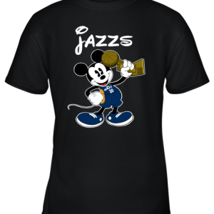 Mickey utah jazz Youth T-Shirt –