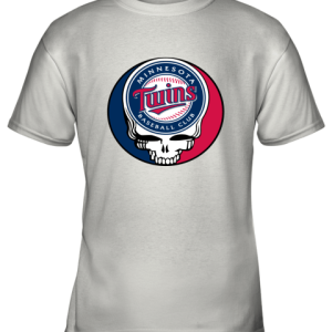 Minnesota Twins The Grateful Dead Baseball MLB Mashup Youth T-Shirt –