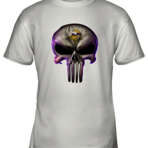 Minnesota Vikings The Punisher Mashup Football Youth T-Shirt –