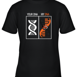 My DNA Is The Cincinnati Bengals Football NFL Youth T-Shirt –