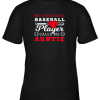 My Favorite Baseball Player Call Me Auntie Youth T-Shirt –
