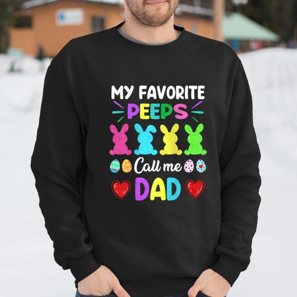 My Favorite Peeps Call Me Dad Easter Day Men Funny Raglan Baseball Tee.ELSGT8U4CG T Shirt  Itees Global