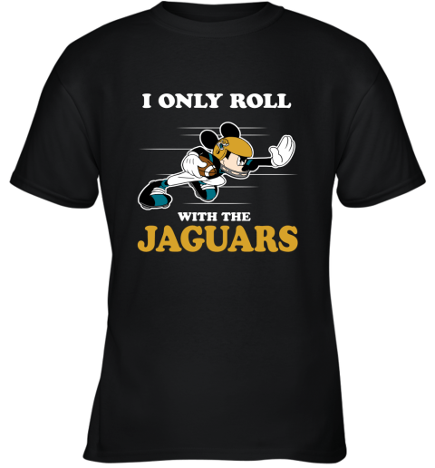 Mickey Mouse I Only Roll With Jacksonville Jaguars T-Shirt - T-shirts Low  Price