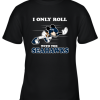 NFL Mickey Mouse I Only Roll With Seattle Seahawks Youth T-Shirt –