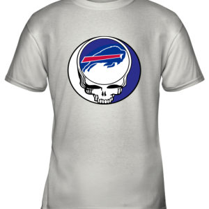 NFL Team Buffalo Bills x Grateful Dead Logo Band Youth T-Shirt –