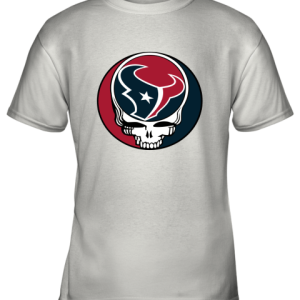 NFL Team Houston Texans x Grateful Dead Logo Band Youth T-Shirt –