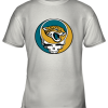 NFL Team Jacksonville Jaguars x Grateful Dead Logo Band Youth T-Shirt –