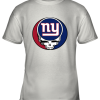 NFL Team New York Giants x Grateful Dead Logo Band Youth T-Shirt –