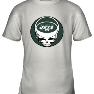 NFL Team New York Jets x Grateful Dead Logo Band Youth T-Shirt –