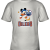 NHL Hockey Mickey Mouse Team Edmonton Oilers Youth T-Shirt –