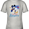 NHL Hockey Mickey Mouse Team New York Rangers Youth T-Shirt –