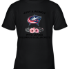 NHL Just A Woman Who Loves Columbus Blue Jackets Hockey Sports Youth T-Shirt –