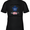 NHL Just A Woman Who Loves Toronto Maple Leafs Hockey Sports Youth T-Shirt –
