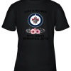 NHL Just A Woman Who Loves Winnipeg Jets Hockey Sports Youth T-Shirt –