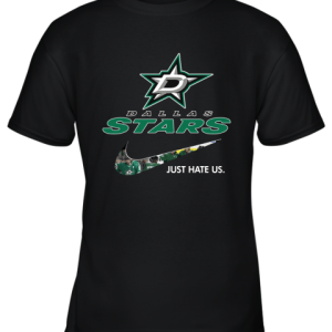NHL Team Dallas Star x Nike Just Hate Us Hockey Youth T-Shirt –