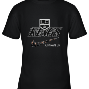 NHL Team Los Angeles Kings x Nike Just Hate Us Hockey Youth T-Shirt –