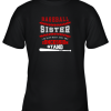 New Baseball Sister Shirt Just Here For Concession Stand Youth T-Shirt –