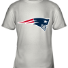 New England Patriots NFL Pro Line Black Team Lockup Youth T-Shirt –