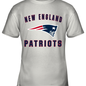 New England Patriots NFL Pro Line Gray Victory Youth T-Shirt –