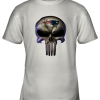 New England Patriots The Punisher Mashup Football Youth T-Shirt –