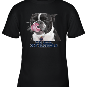 New England Patriots To All My Haters Dog Licking Youth T-Shirt –