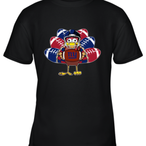 New York Giants Turkey Football Thanksgiving Youth T-Shirt –