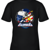 New York Islanders Ice Hockey Snoopy And Woodstock NHL Youth T-Shirt –