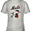 New York Mets Let’s Play Baseball Together Snoopy MLB Youth T-Shirt –