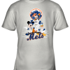New York Mets Mickey Donald And Goofy Baseball Youth T-Shirt –