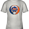 New York Mets The Grateful Dead Baseball MLB Mashup Youth T-Shirt –