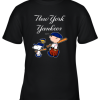 New York Yankees Let’s Play Baseball Together Snoopy MLB Youth T-Shirt –